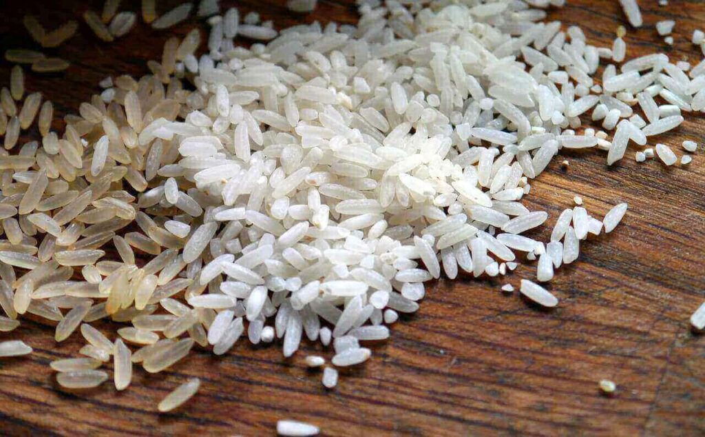 Receita completa arroz integral no microondas.